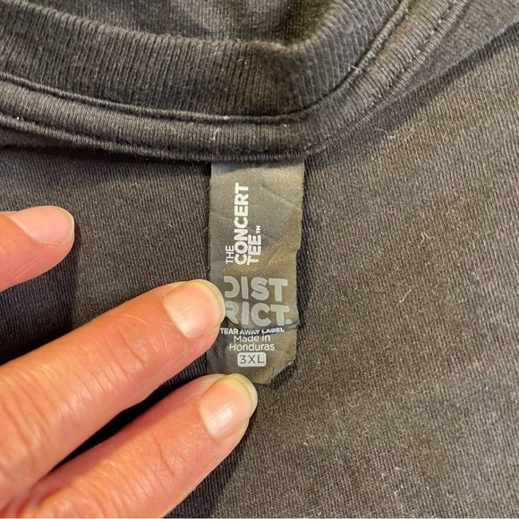 New Sign Language I Love You ASL Beacon Back Graphic Tee 3X - Picture 4 of 4